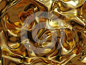 LuxuryÃÂ LiquidÃÂ Gold MarblingÃÂ Texture, Realistic Shiny MetallicÃÂ Background photo